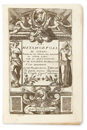 OVIDIUS NASO, PUBLIUS. Le Metamorfosi.  1677